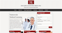 Desktop Screenshot of doclicense.com